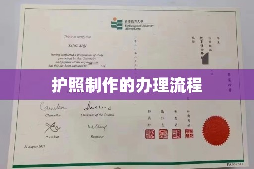 普宁护照制作的办理流程